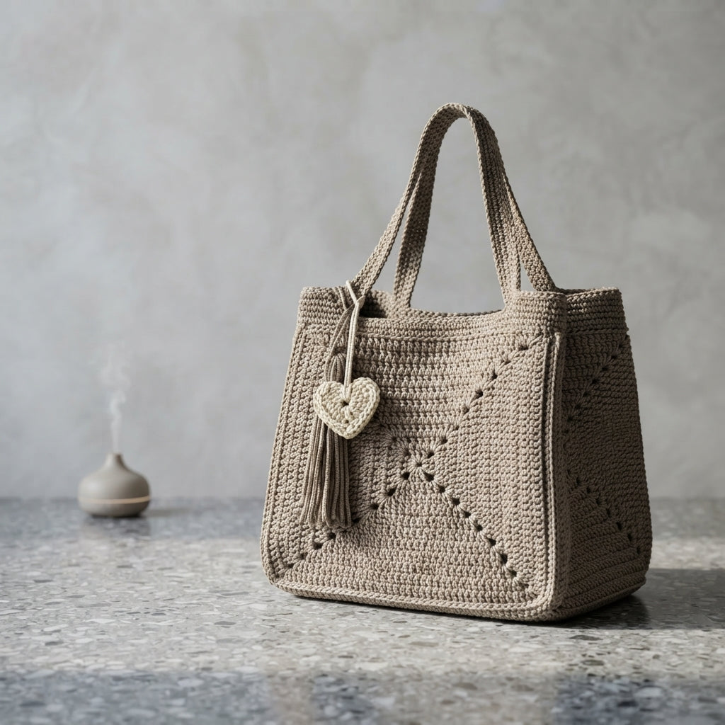 Granny Square Granny Square Tote V6 | Crochet Pattern PDF