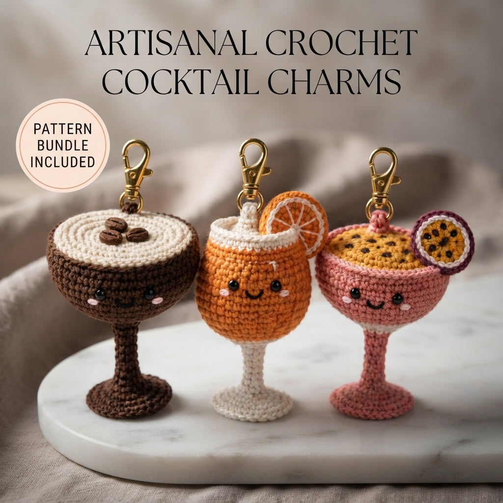 Mega 100 Crochet Keychain Patterns | PDF Bundle — Design 3