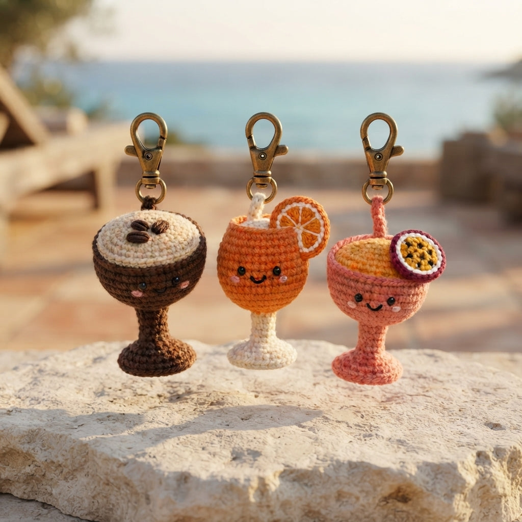 Mega 100 Crochet Keychain Patterns | PDF Bundle — Design 3