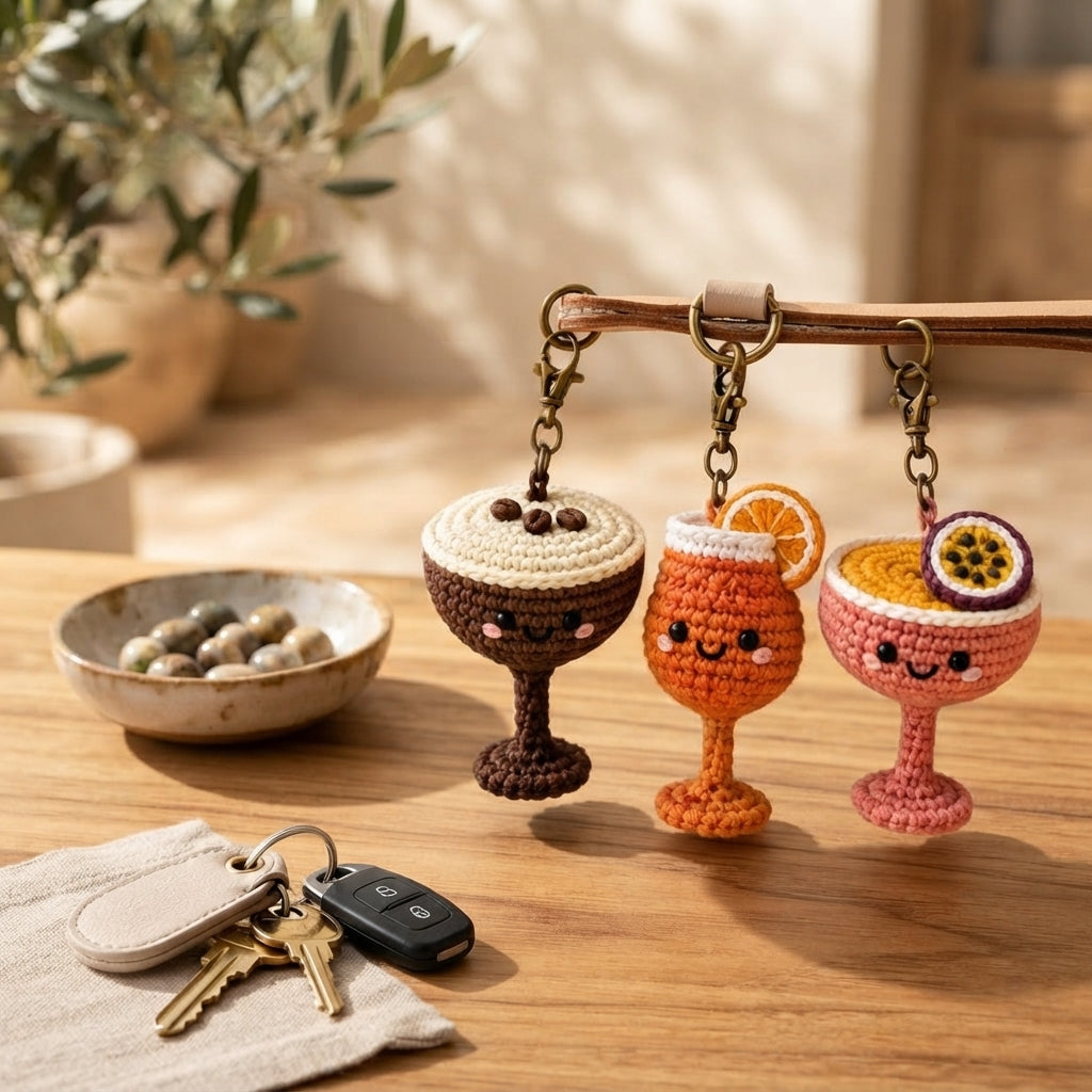 Mega 100 Crochet Keychain Patterns | PDF Bundle — Design 3