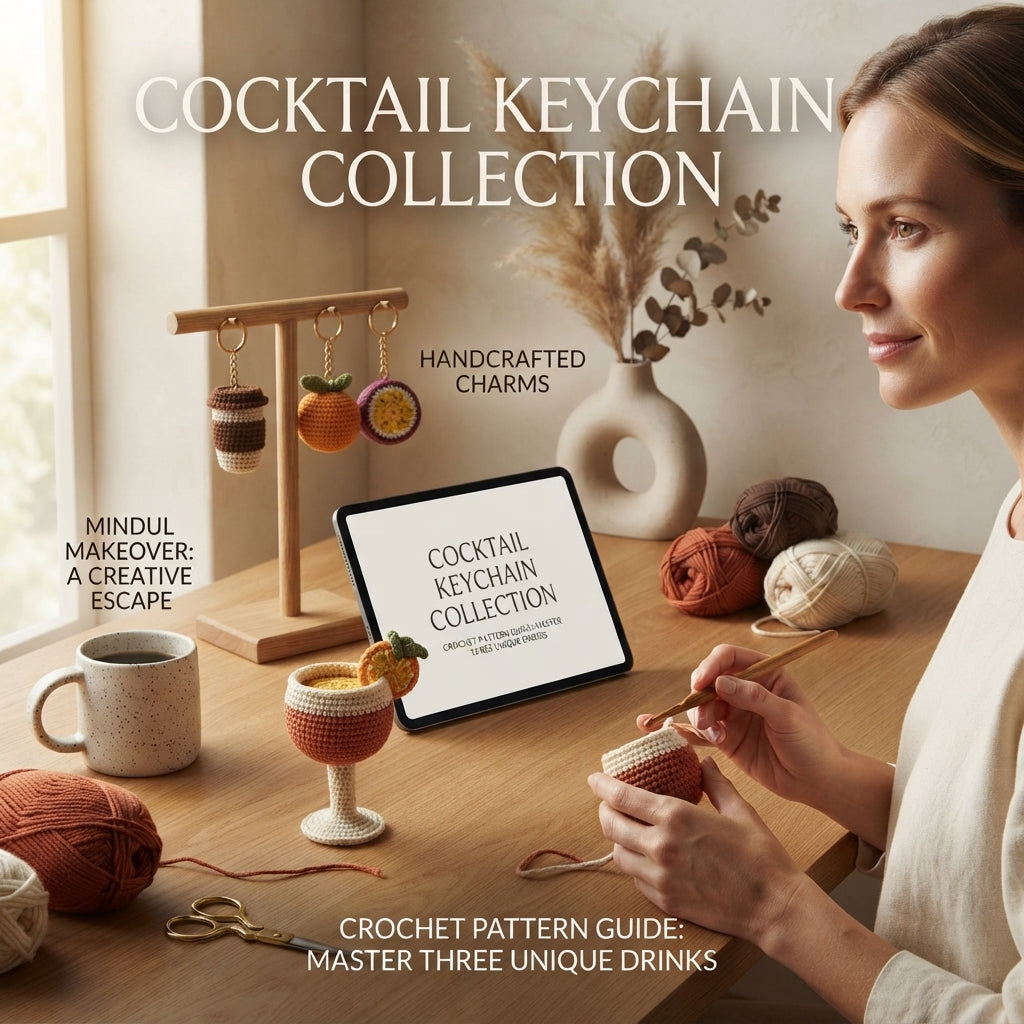 Mega 100 Crochet Keychain Patterns | PDF Bundle — Design 3