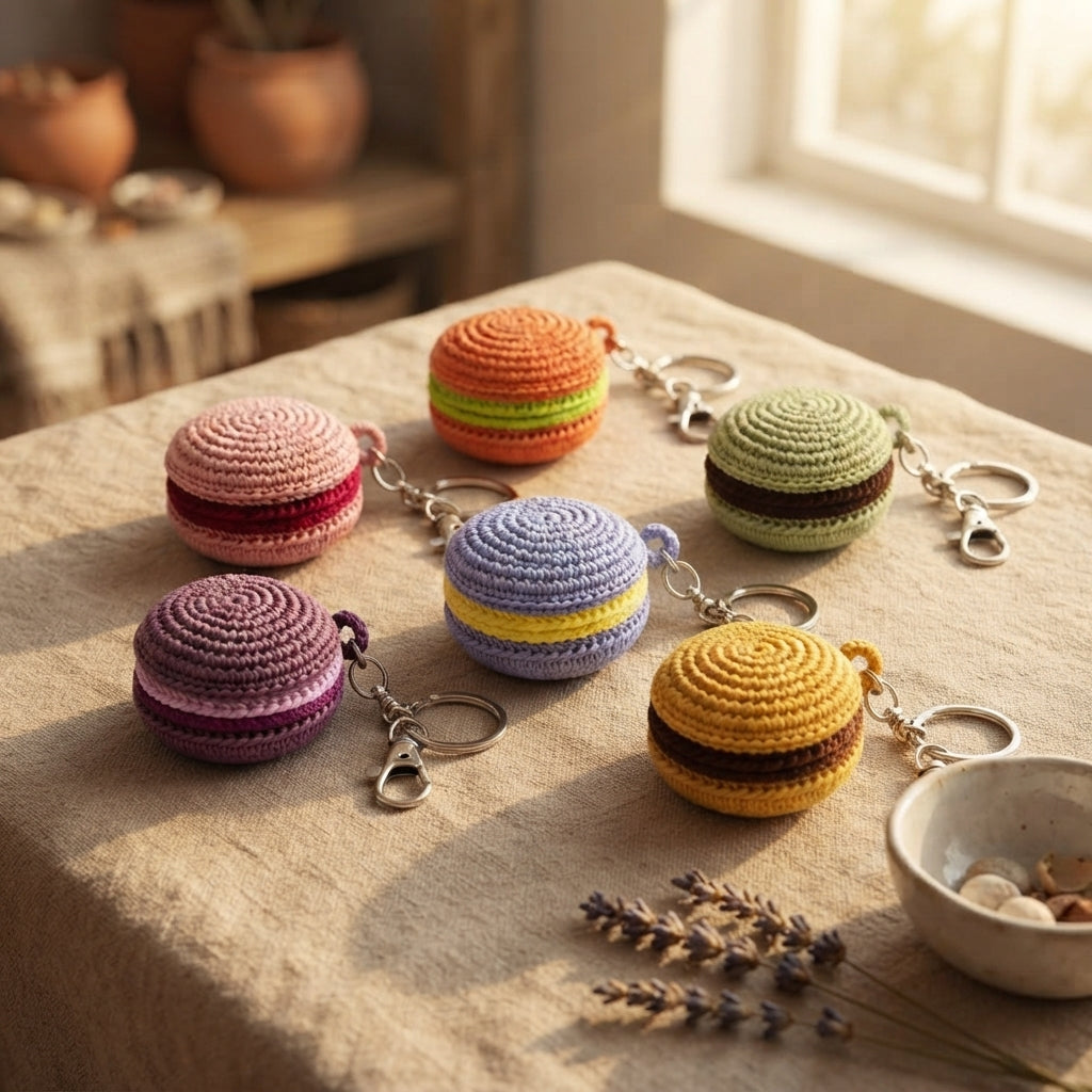 Lovely Bag Charm Accessory | Crochet PDF Pattern — Design 3