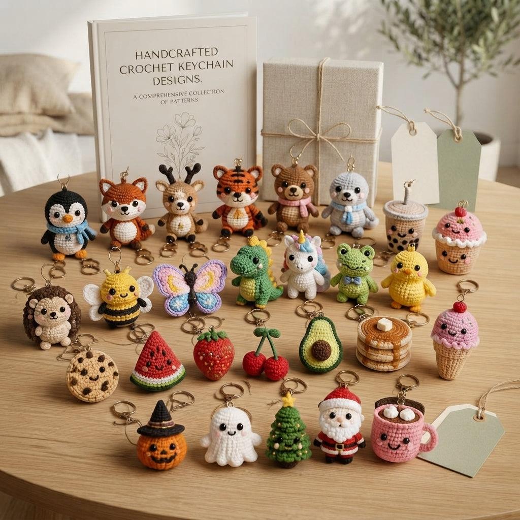 Ultimate Keychain Collection | 100+ Amigurumi PDF