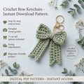 Pretty Keychain Charm | Handmade Crochet Pattern — Design 7