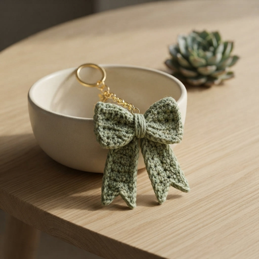 Pretty Keychain Charm | Handmade Crochet Pattern — Design 7