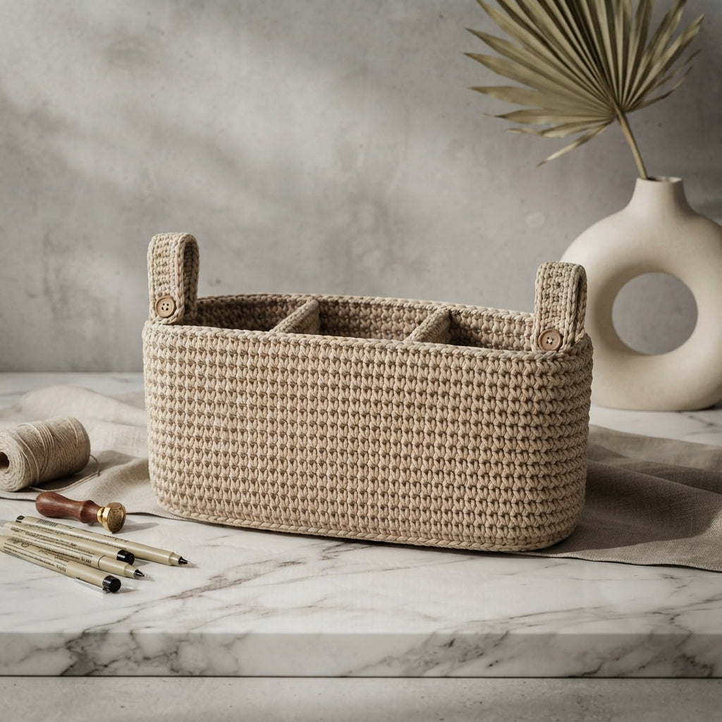 Stroller Organizer Bag | Crochet Pattern PDF