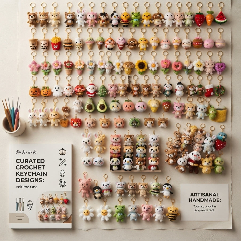 Ultimate Keychain Collection | 100+ Amigurumi PDF