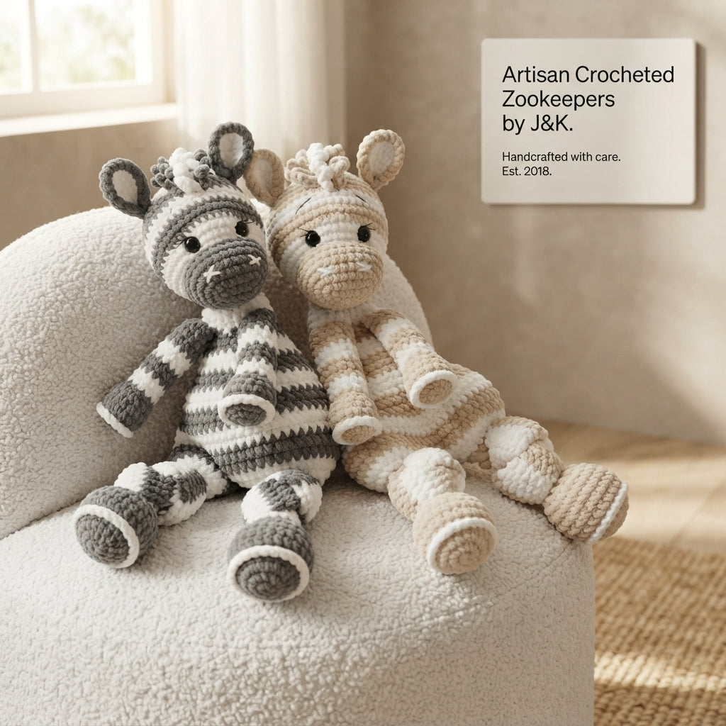 Zebra Toy Amigurumi | Amigurumi Pattern PDF