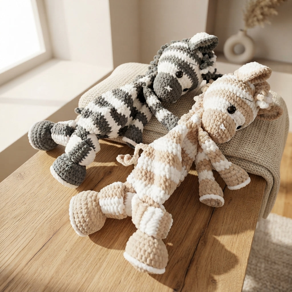 Zebra Toy Amigurumi | Amigurumi Pattern PDF