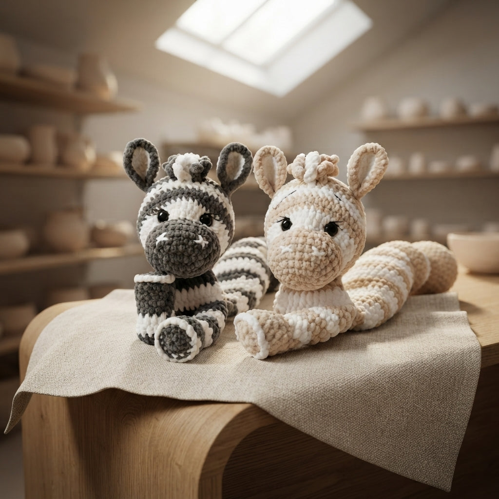 Zebra Toy Amigurumi | Amigurumi Pattern PDF