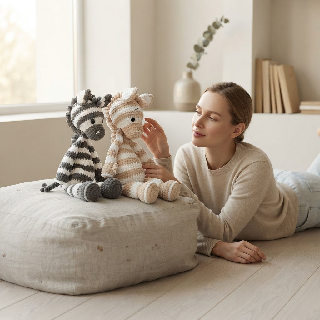 Zebra Toy Amigurumi | Amigurumi Pattern PDF