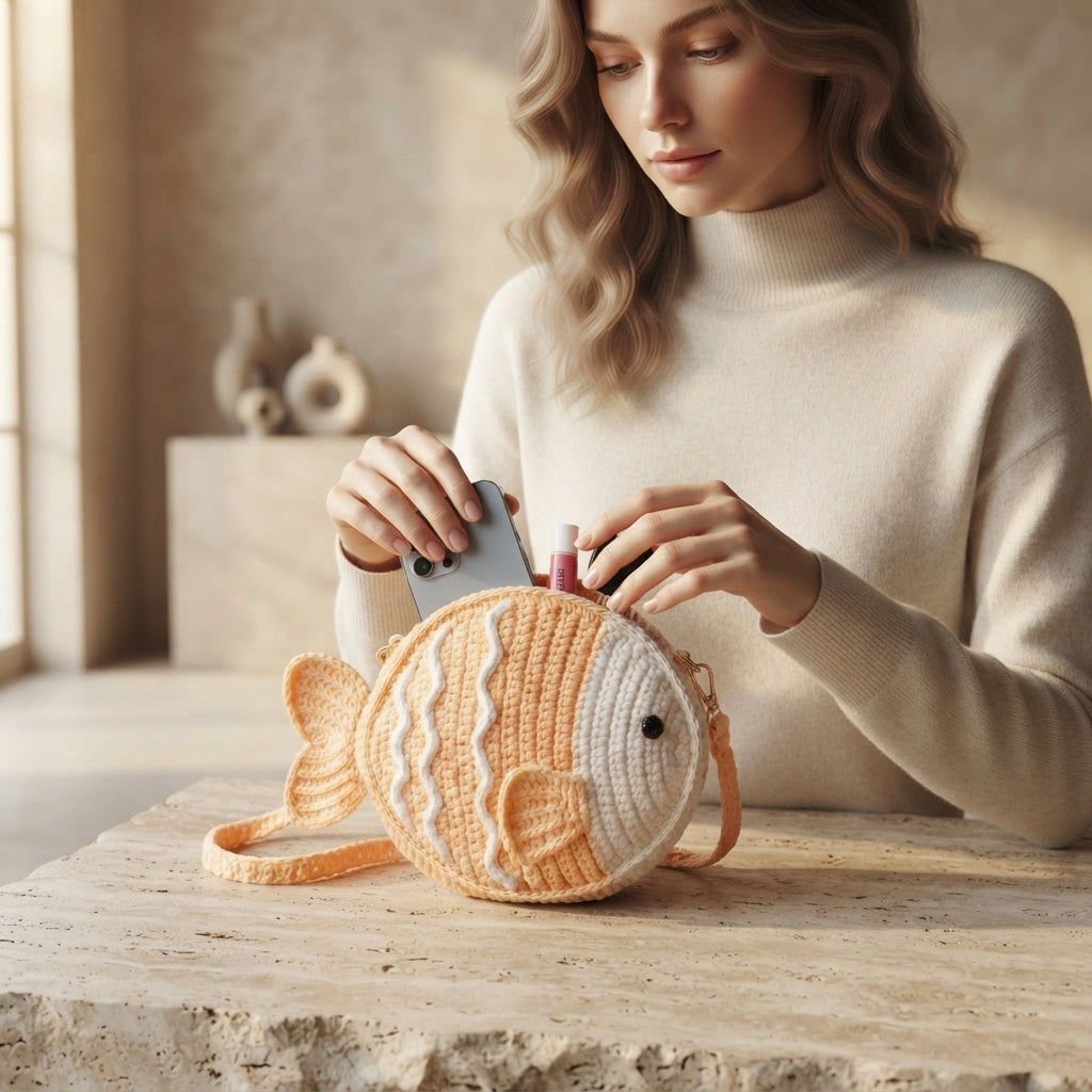 Handmade Summer Fish | Crochet PDF Pattern