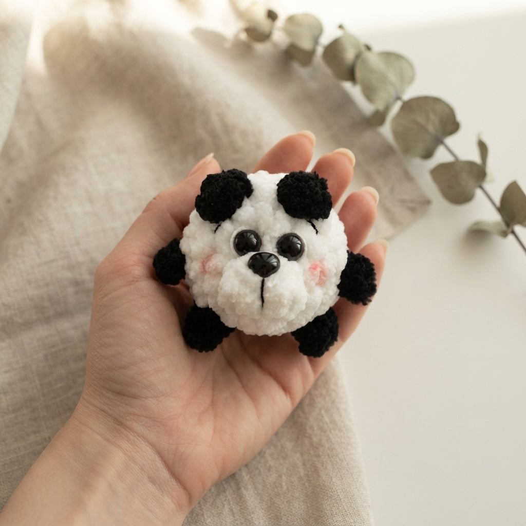 Playful Keychain Mini Charm | Amigurumi Pattern — Design 4