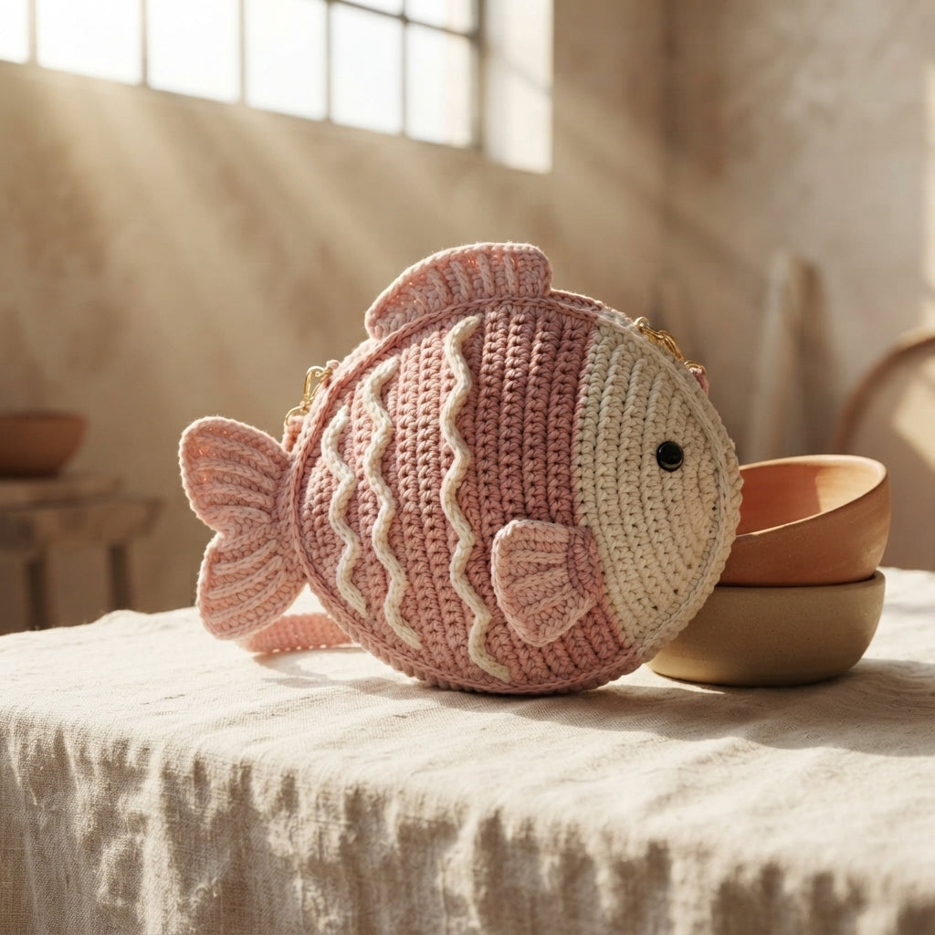 Handmade Summer Fish | Crochet PDF Pattern