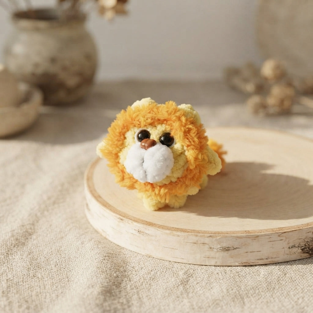 Playful Keychain Mini Charm | Amigurumi Pattern — Design 4