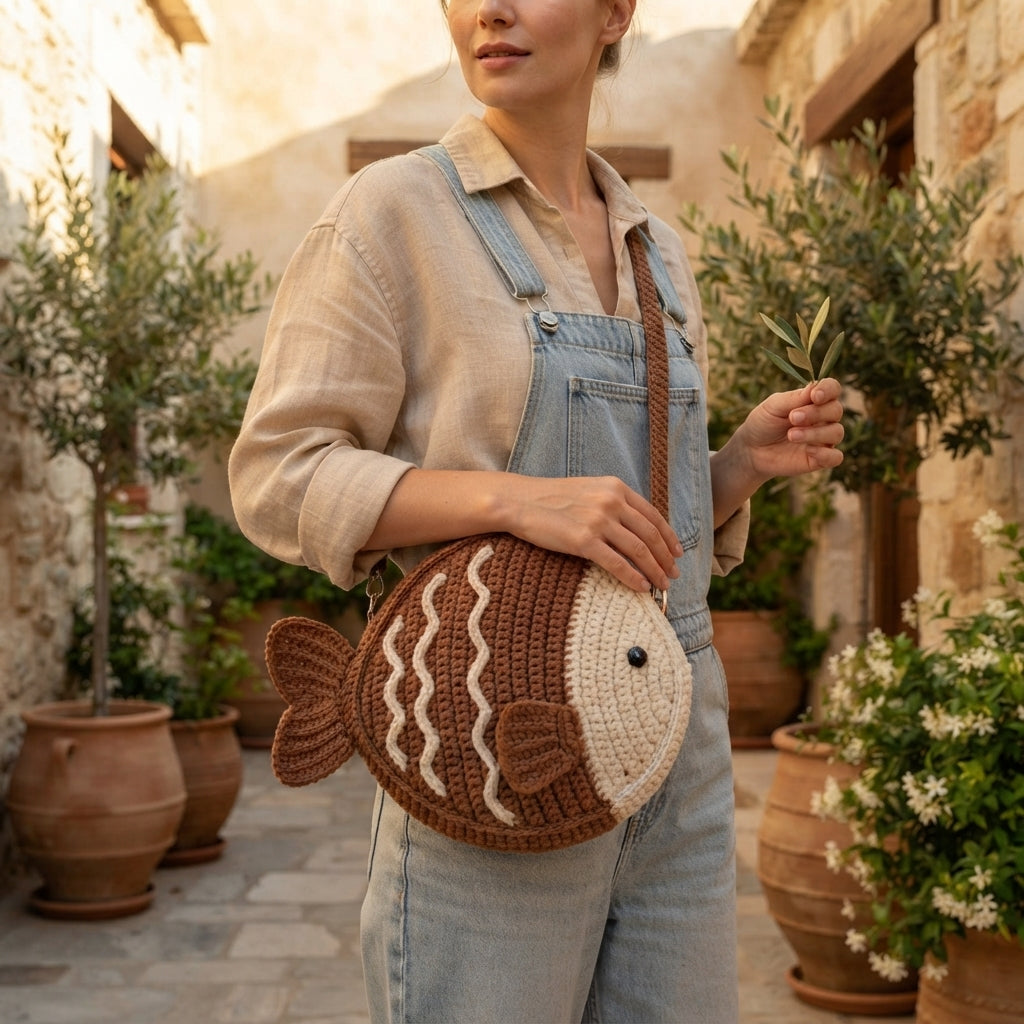 Handmade Summer Fish | Crochet PDF Pattern