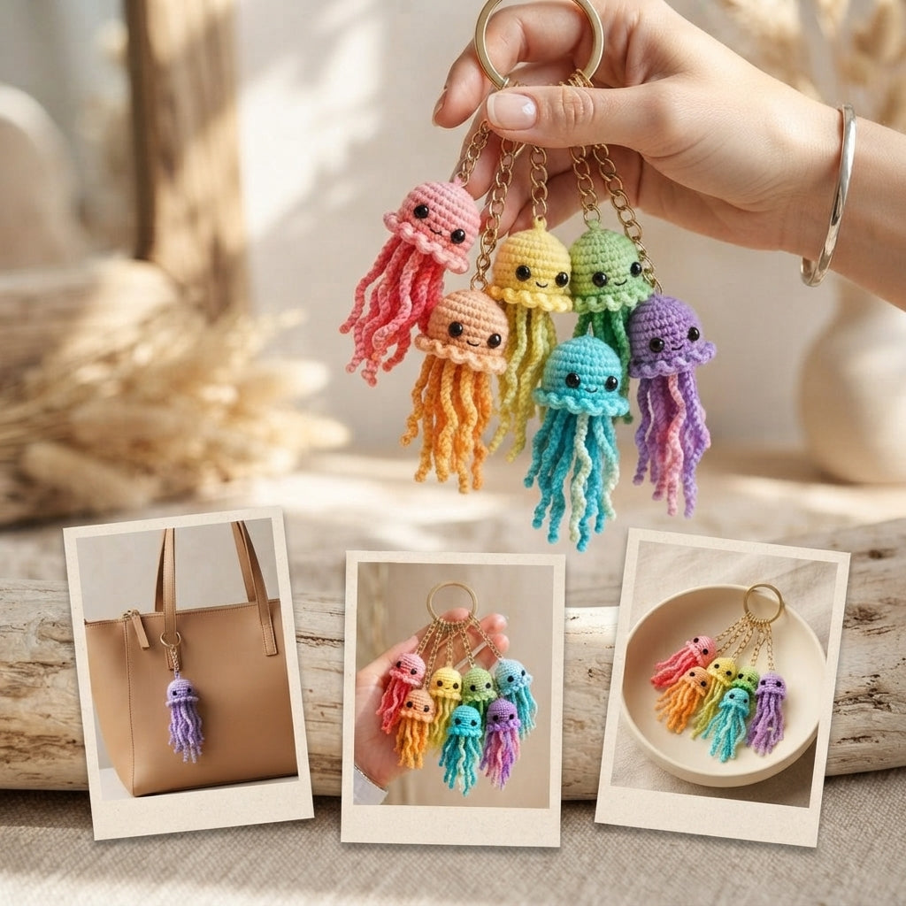 Amigurumi Jellyfish Doll | Amigurumi PDF Guide