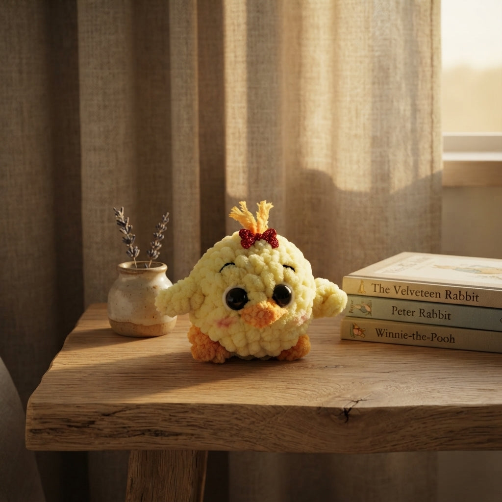 Playful Keychain Mini Charm | Amigurumi Pattern — Design 4