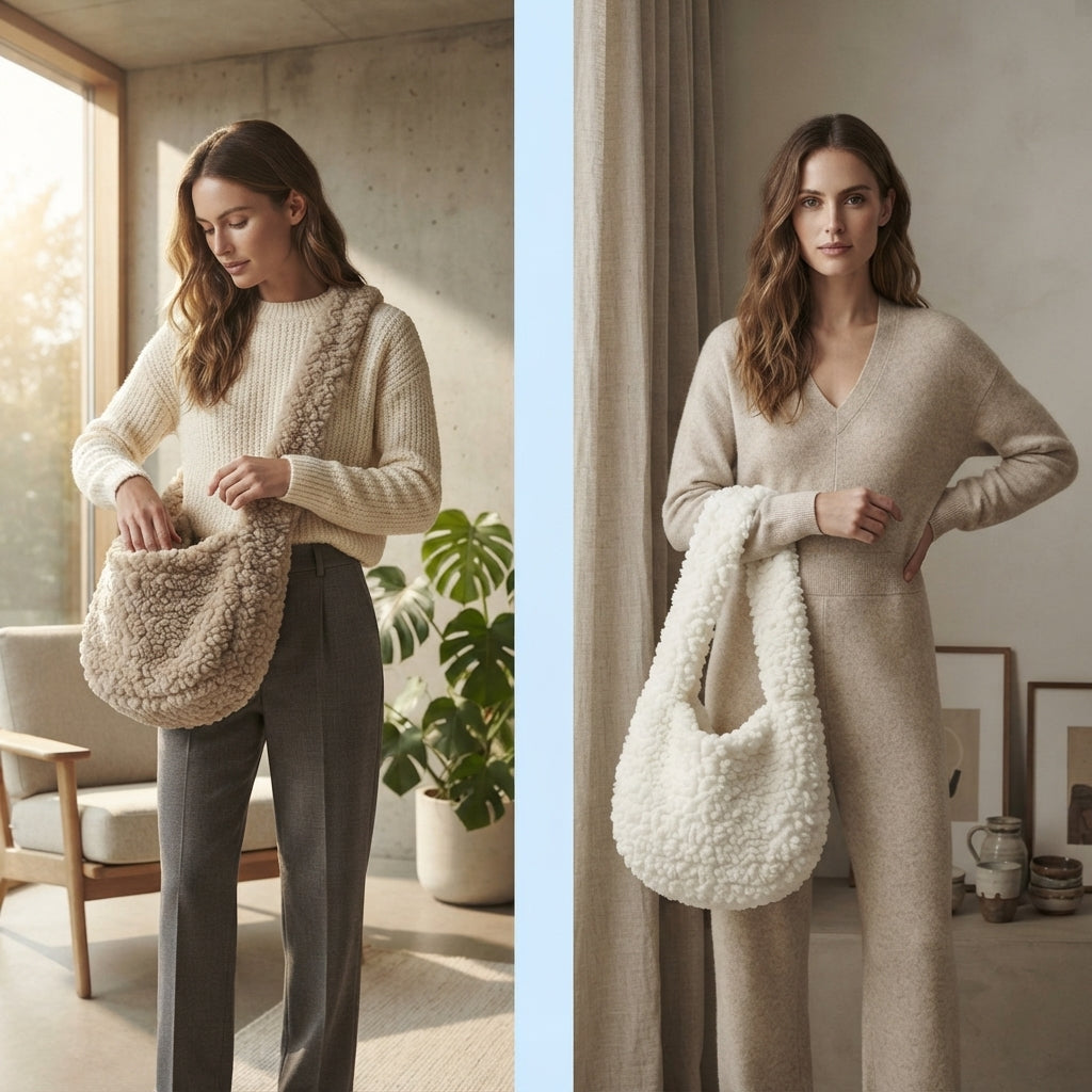 Crossbody Market Bag Tote V2 | Crochet Pattern PDF