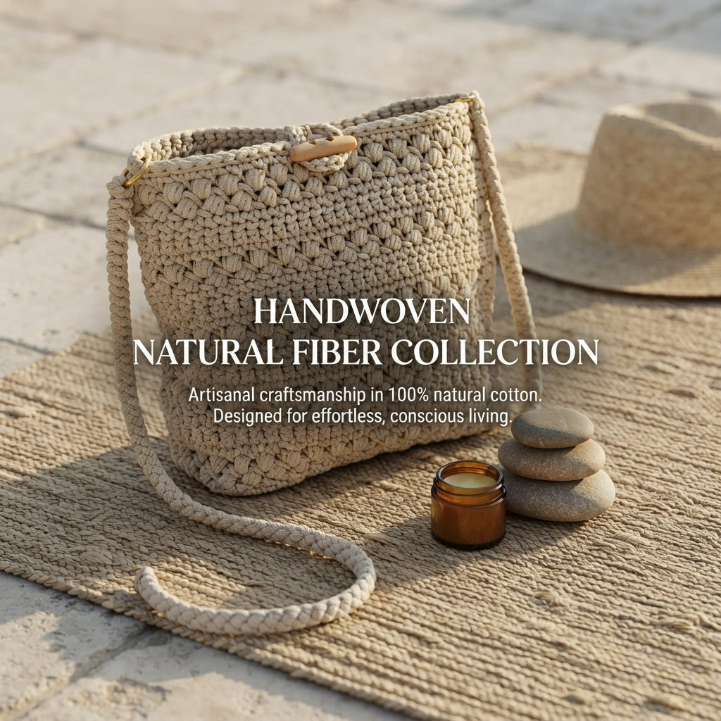 Boho Summer Handbag | Crochet Pattern PDF