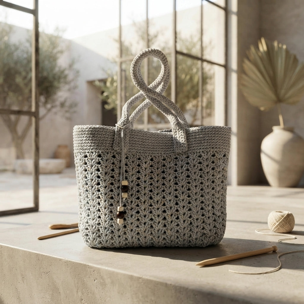 Raffia Tote V3 | Crochet Pattern PDF