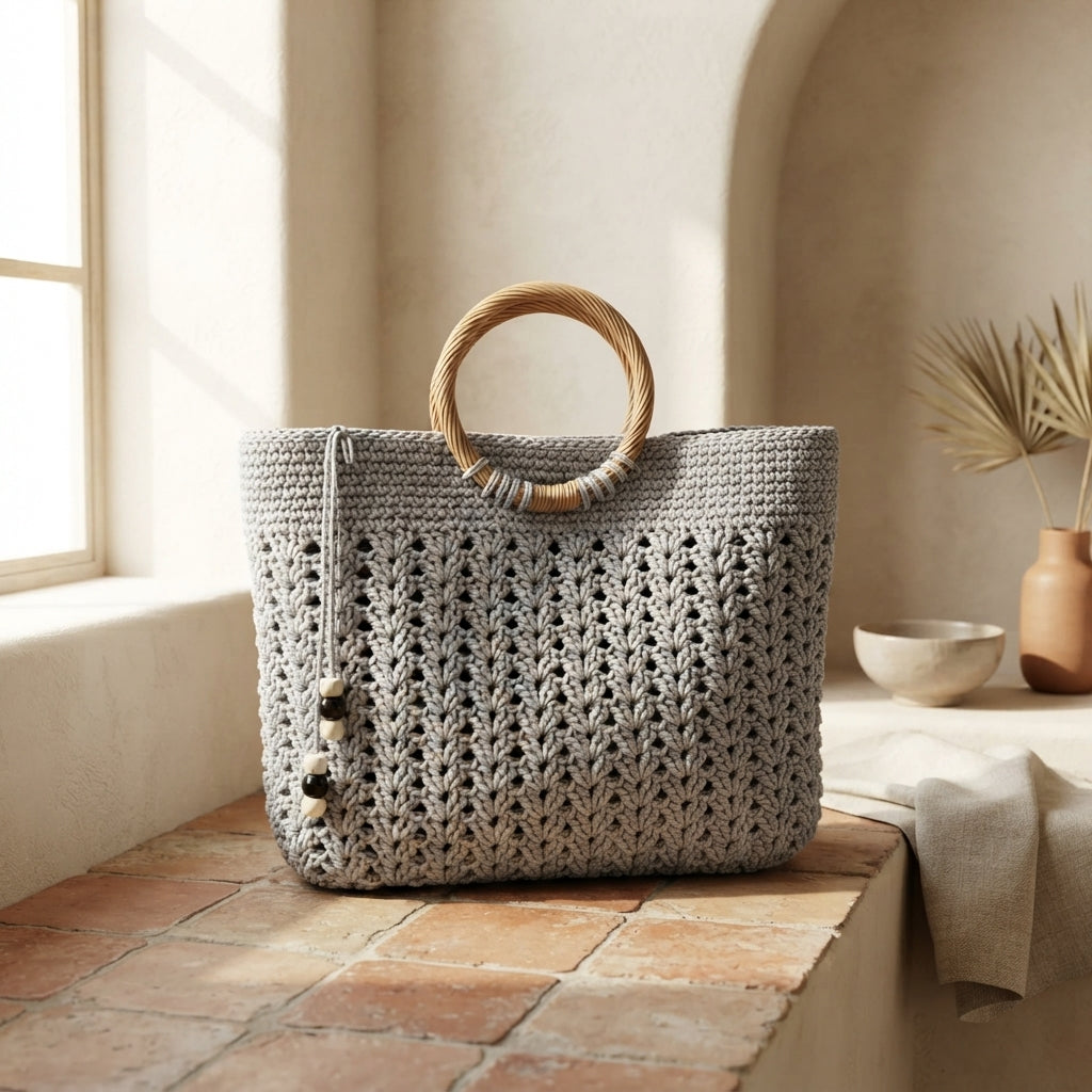 Raffia Tote V3 | Crochet Pattern PDF