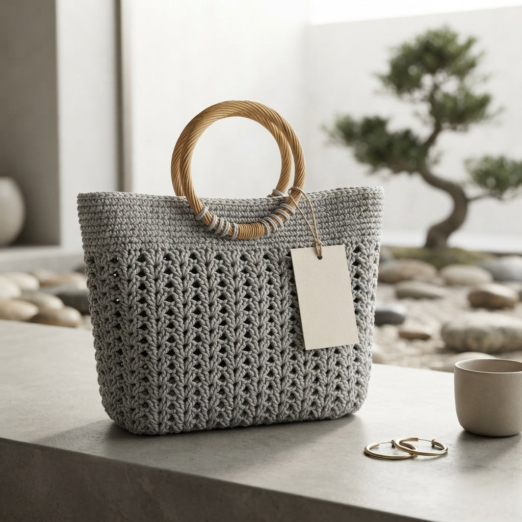 Raffia Tote V3 | Crochet Pattern PDF