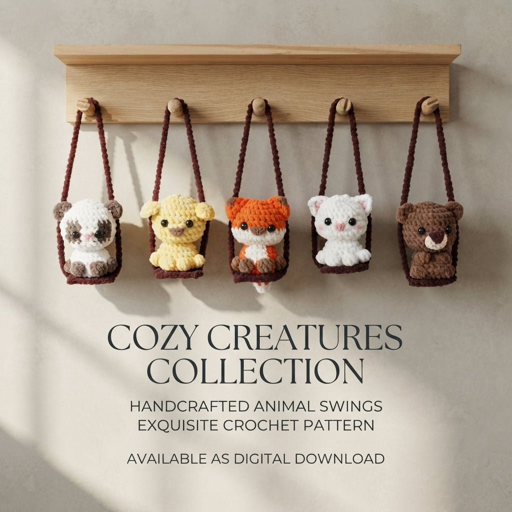 Mega 100 Crochet Keychain Patterns | PDF Bundle — Design 4