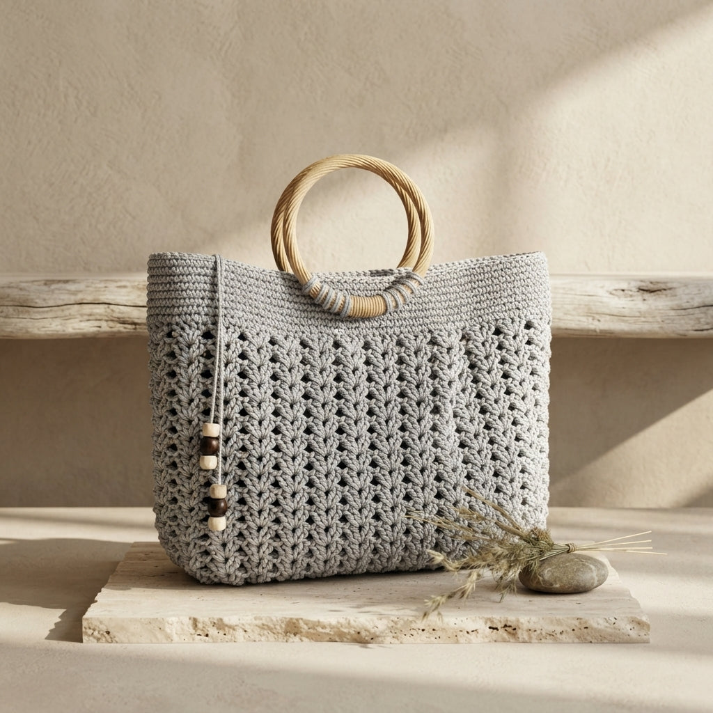 Raffia Tote V3 | Crochet Pattern PDF