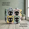 Cat Emotions Tote | Crochet Pattern PDF