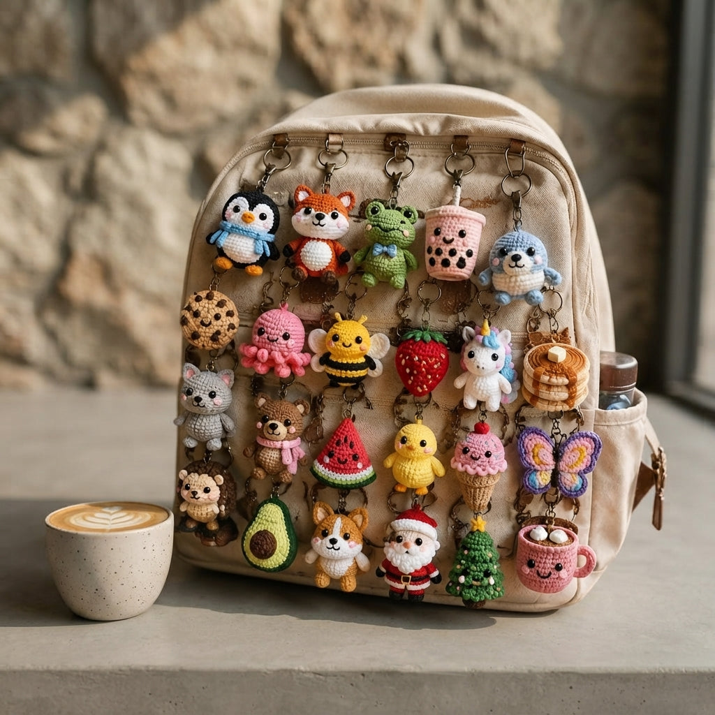 Massive 90+ Mini Charm Patterns | Crochet Bundle
