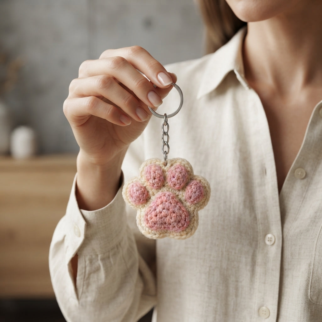 Adorable Keychain Keychain | Crochet Pattern PDF — Design 2