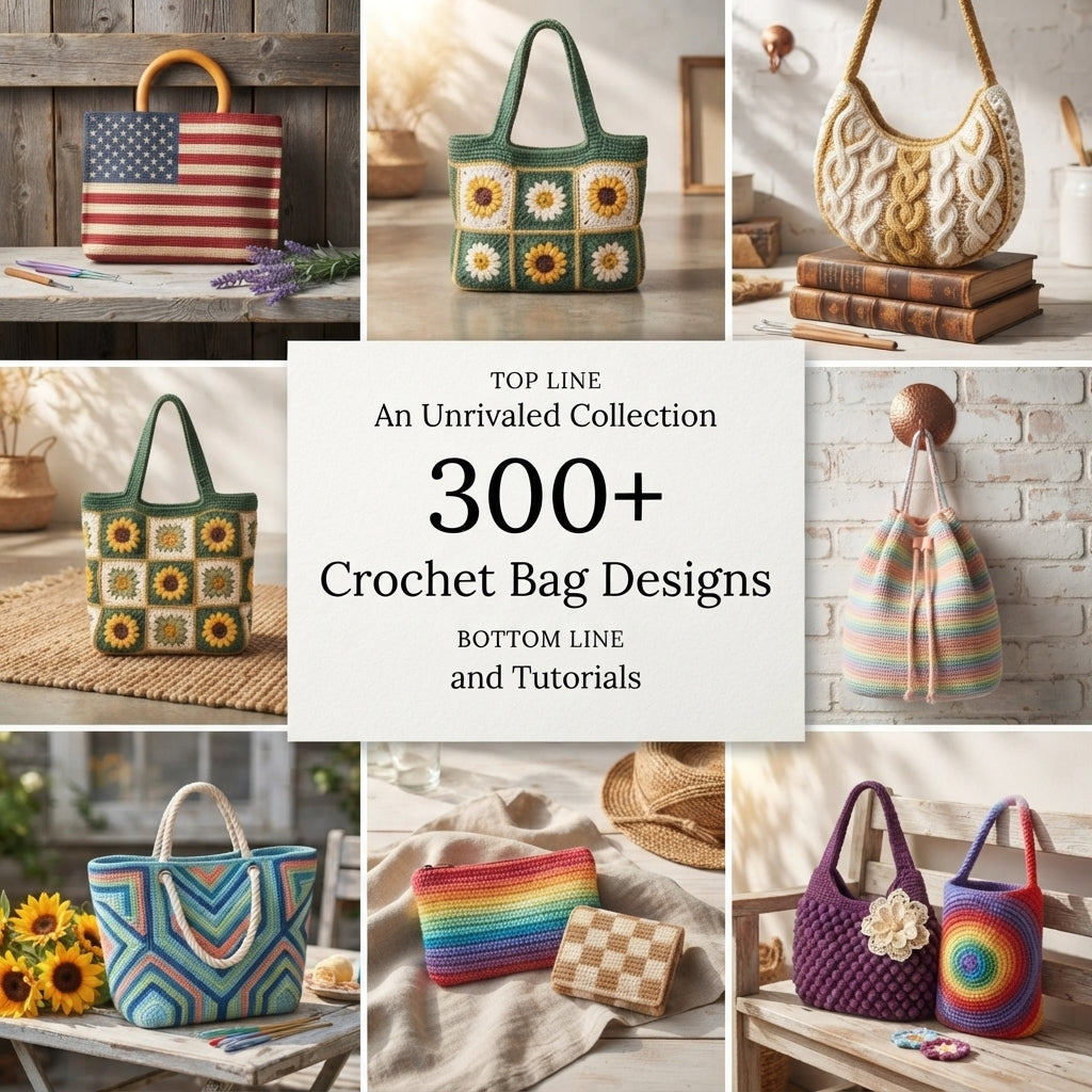 Boho Vintage Pouch | Crochet Pattern PDF