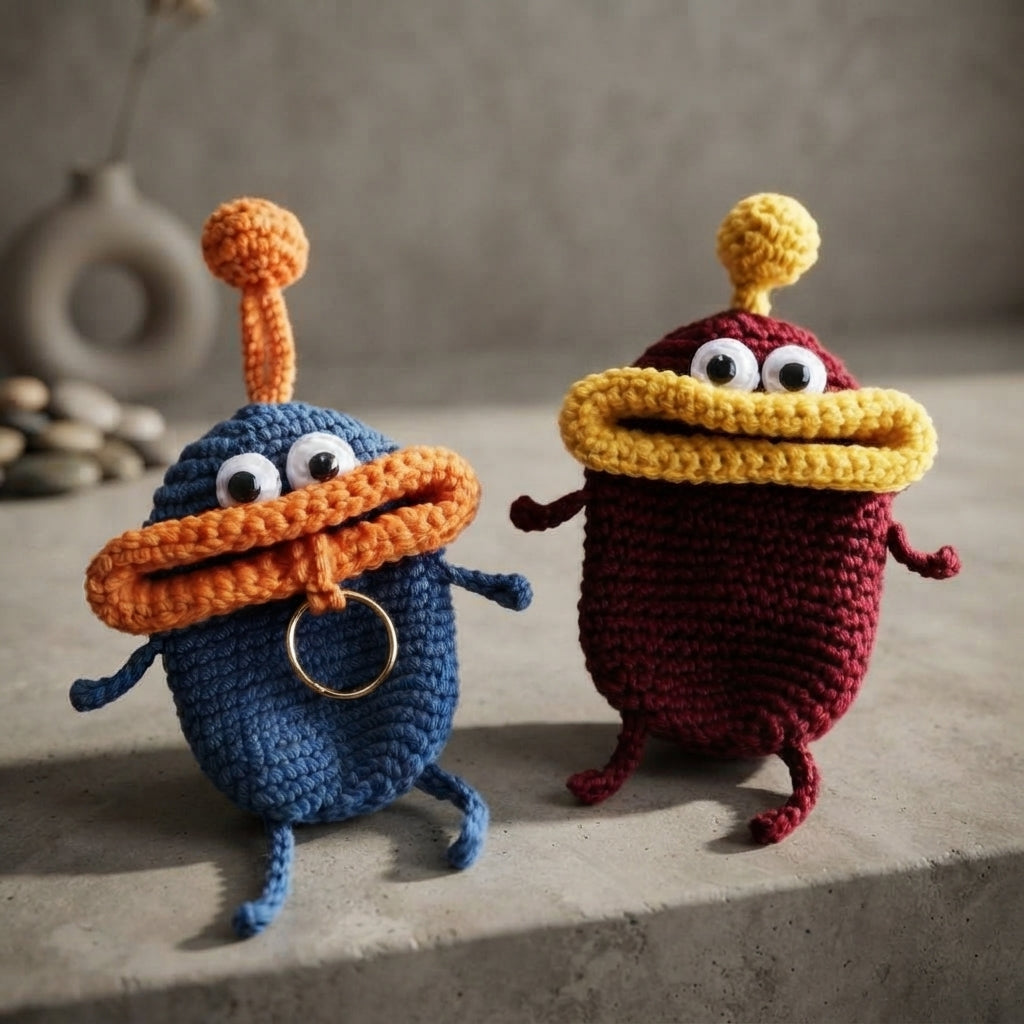 Charming Keychain Bag Charm | Amigurumi Pattern — Design 6