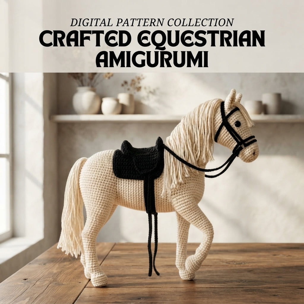 Lovable Realistic Horse | Amigurumi Pattern