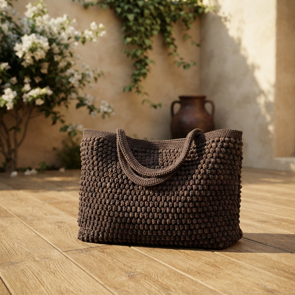 Shoulder Bag Beach Bag Tote V2 | Crochet Pattern PDF