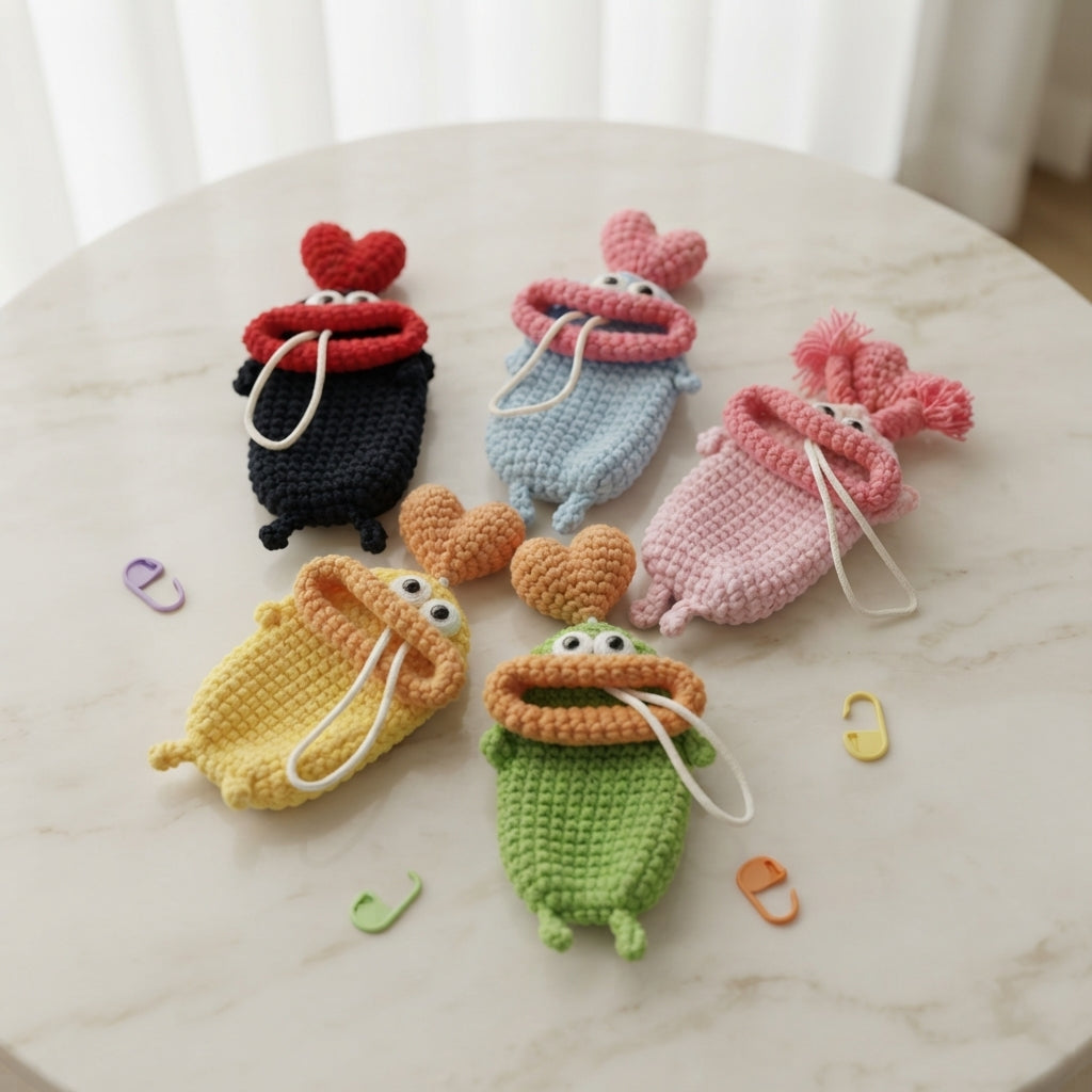 Sweet Mini Keychain | Crochet Keychain Pattern — Design 8