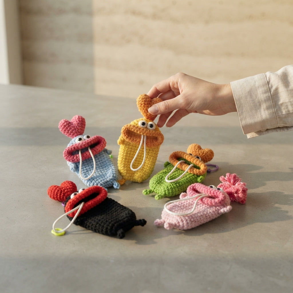 Sweet Mini Keychain | Crochet Keychain Pattern — Design 8