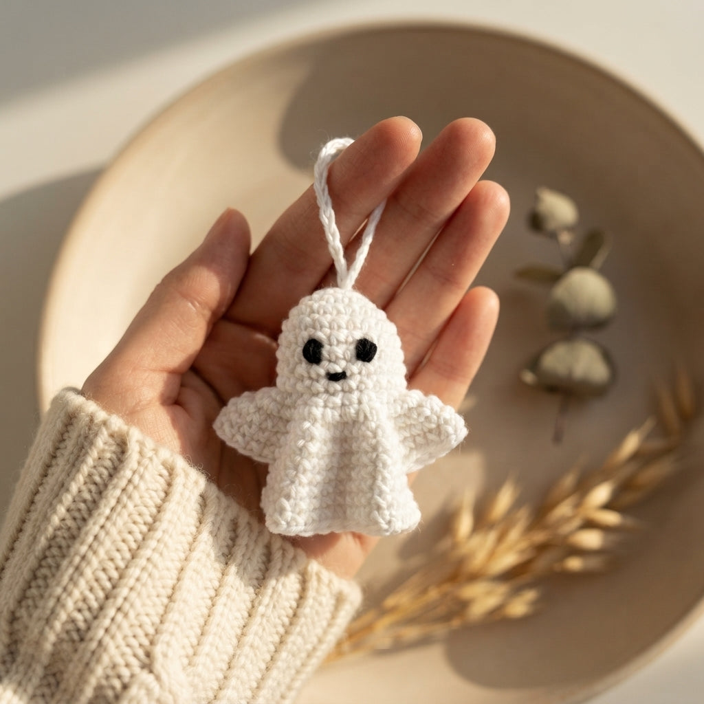 Cute Bag Charm Keyring | Amigurumi PDF Guide — Design 6