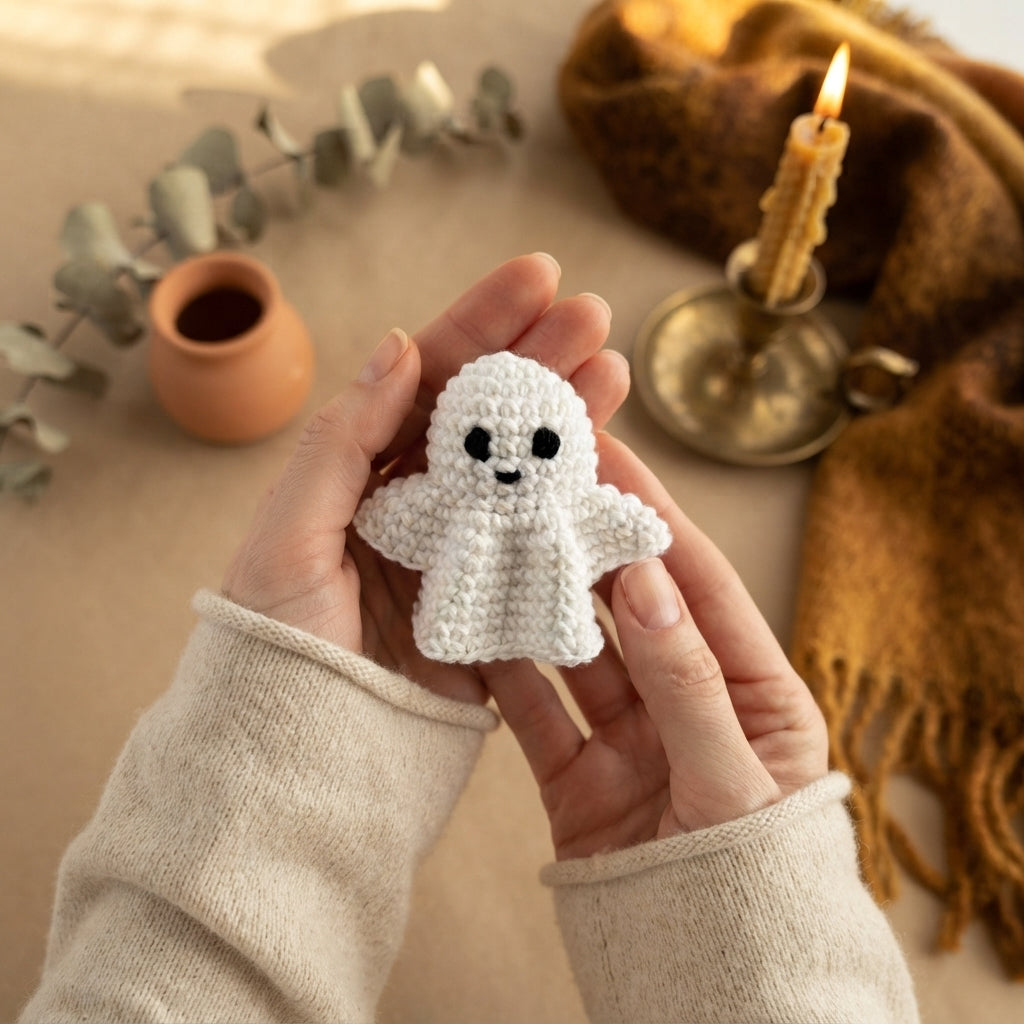 Cute Bag Charm Keyring | Amigurumi PDF Guide — Design 6
