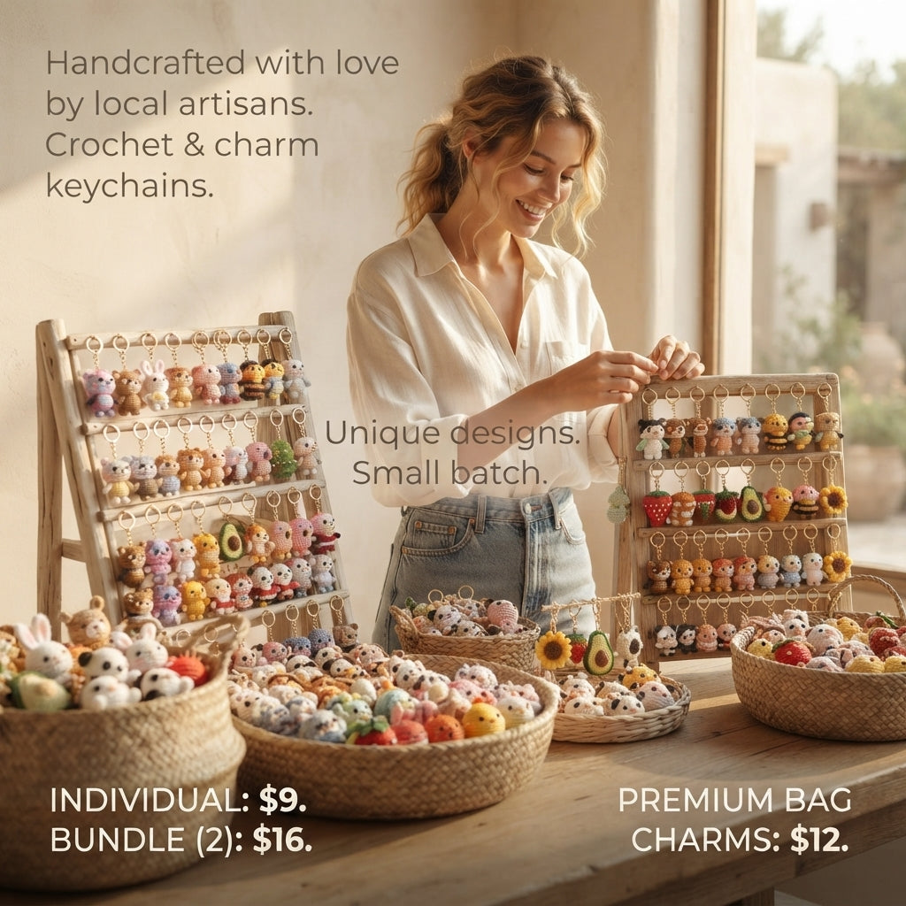 Massive 90+ Mini Charm Patterns | Crochet Bundle