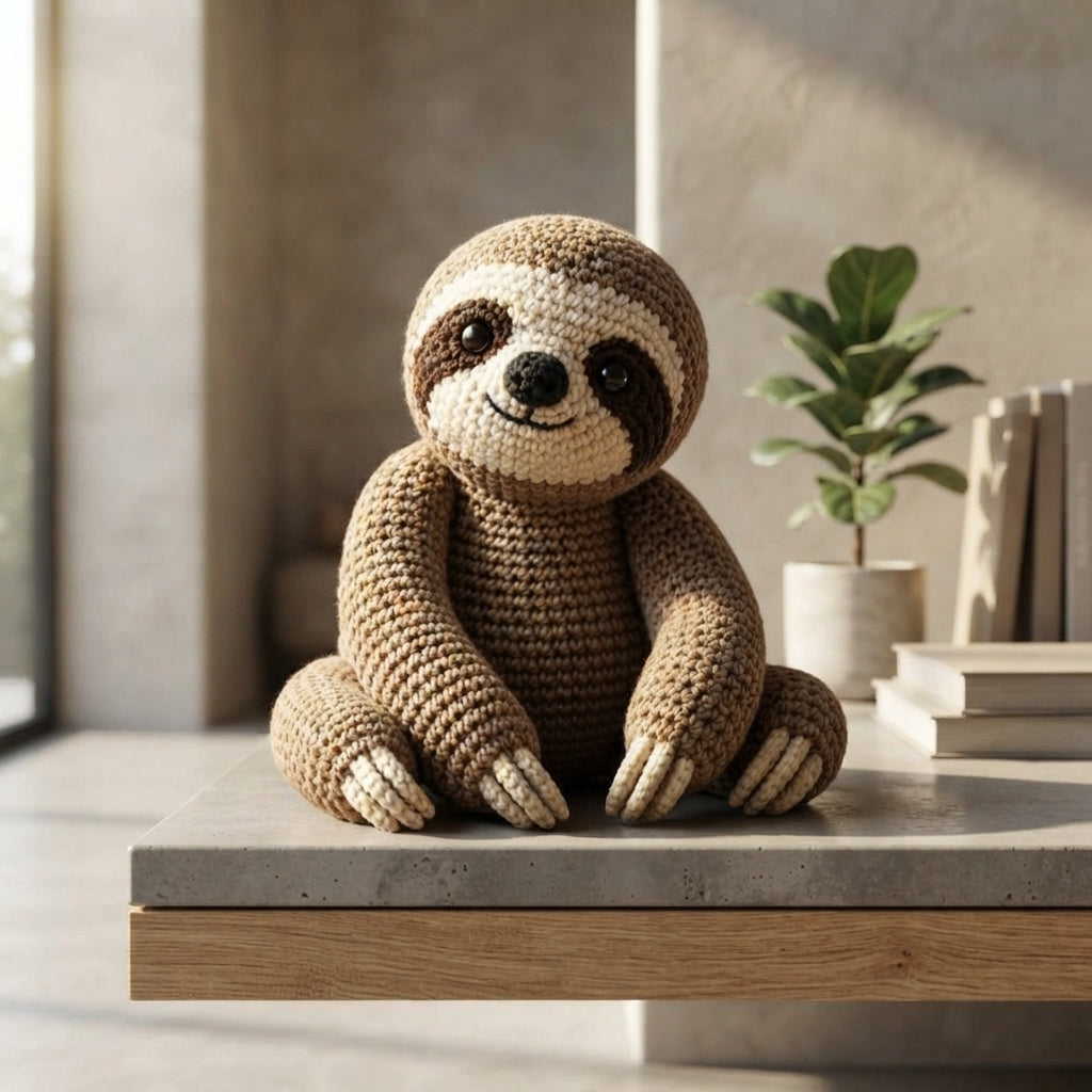 Sloth Toy Realistic | Amigurumi Pattern PDF