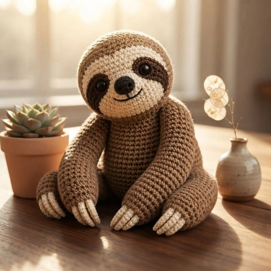 Sloth Toy Realistic | Amigurumi Pattern PDF