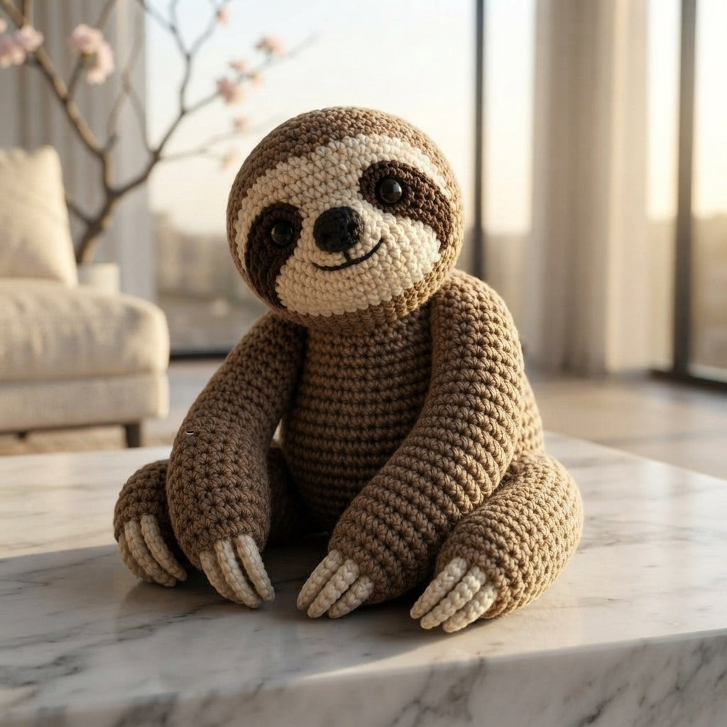 Sloth Toy Realistic | Amigurumi Pattern PDF