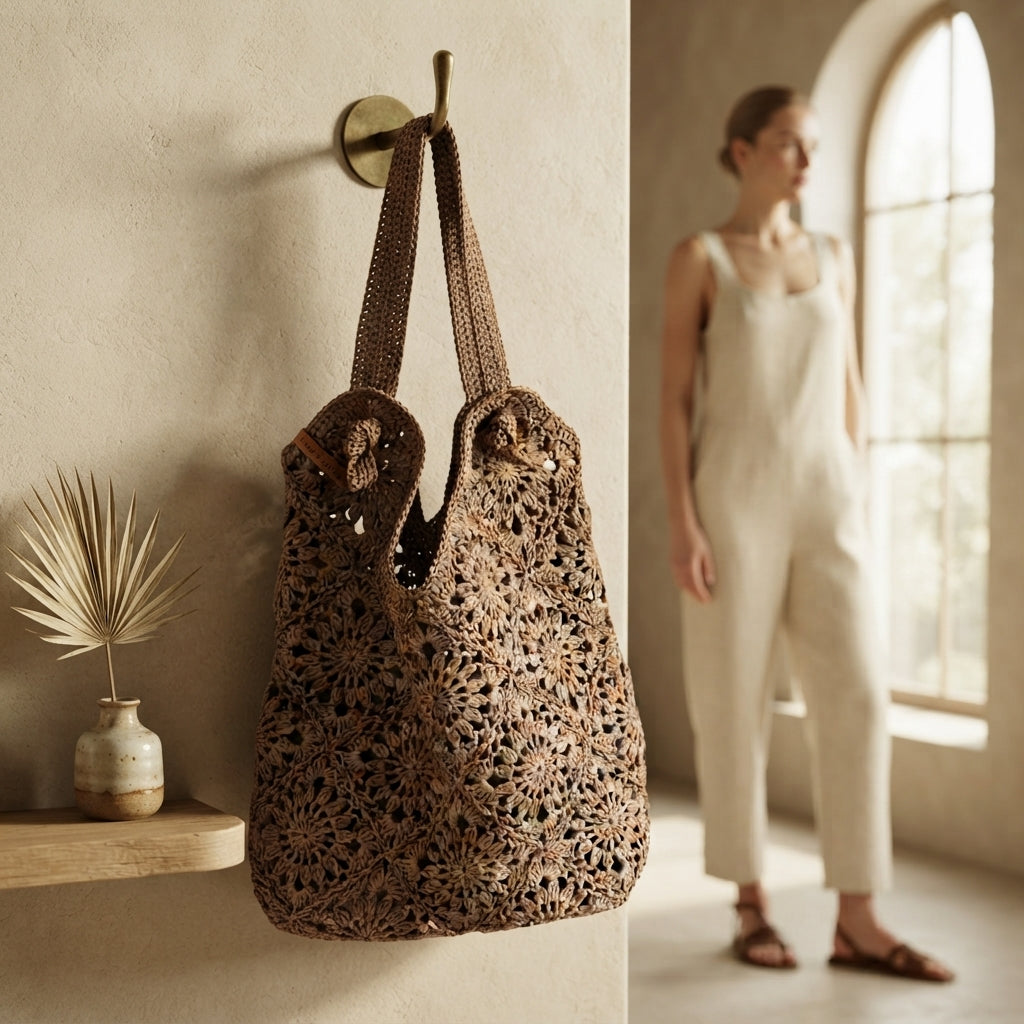 Granny Square Granny Square Tote V10 | Crochet Pattern PDF
