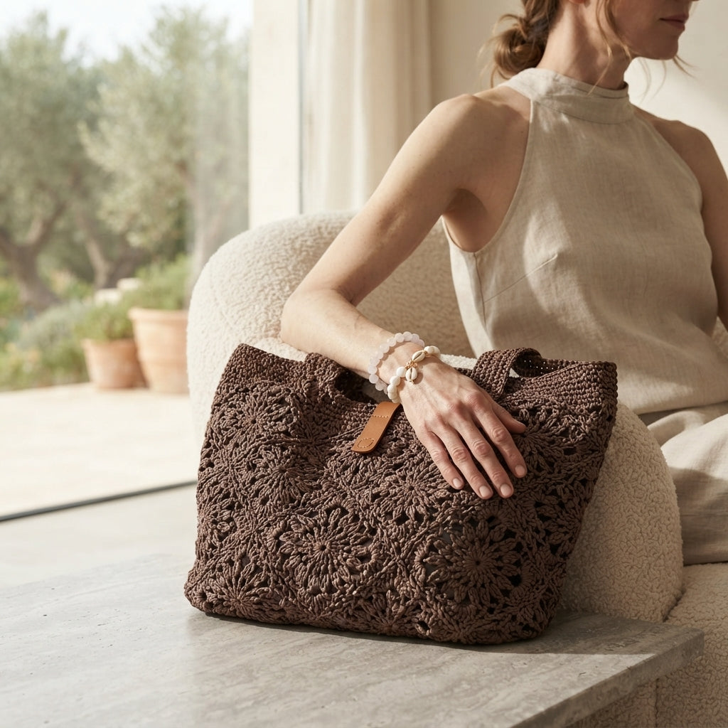 Granny Square Granny Square Tote V10 | Crochet Pattern PDF