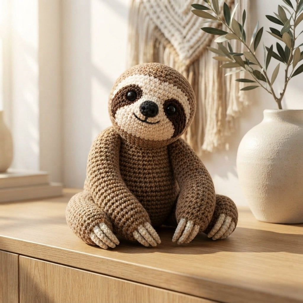 Sloth Toy Realistic | Amigurumi Pattern PDF
