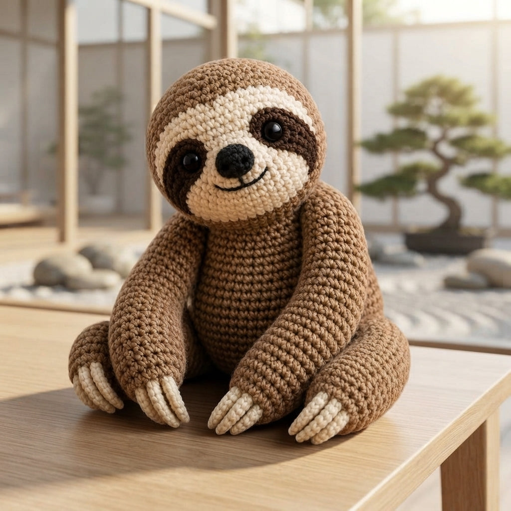 Sloth Toy Realistic | Amigurumi Pattern PDF