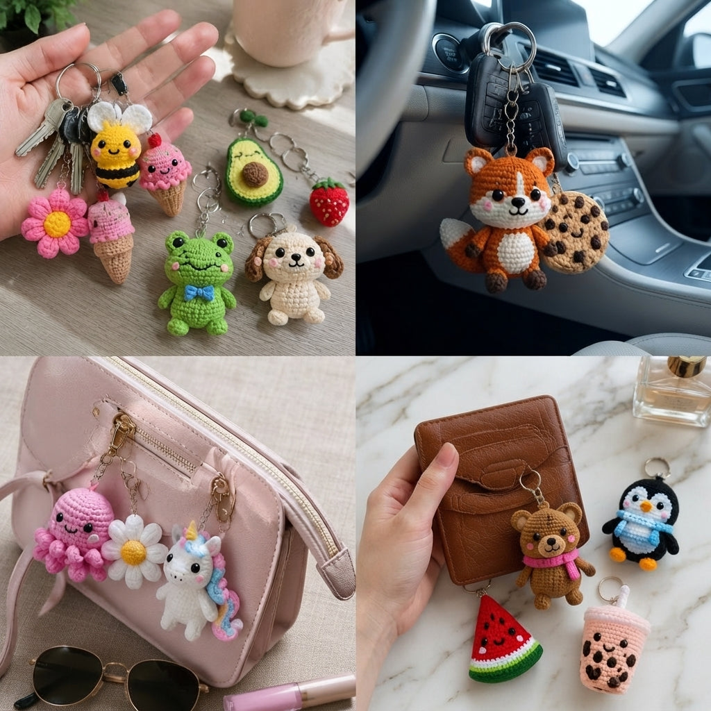 Massive 90+ Mini Charm Patterns | Crochet Bundle