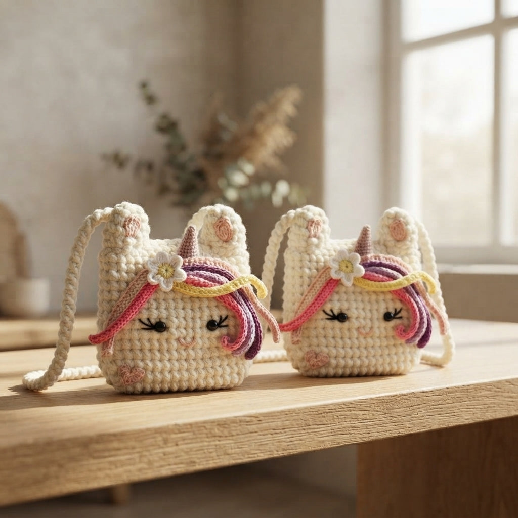 Unicorn Diy Bag | Crochet Pattern PDF